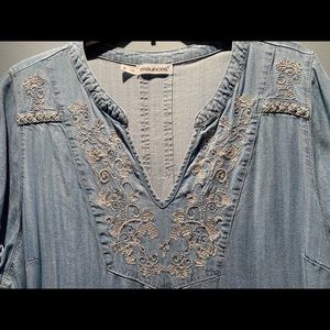Maurice’s denim dress.